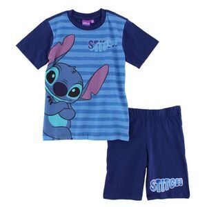 Textiel Trade Toddler Boys Stitch Short Pajama Set